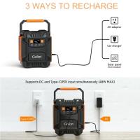 Generador Solar Portátil 200W, Batería de Ion de Litio 172Wh, Estación de Energía 110-240V con Panel Solar Portátil de 18V 60W, Cargador Solar. - details 5