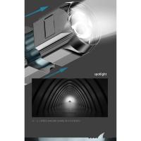 Linterna LED Recargable USB Impermeable, Zoom para Pesca y Caza, Luz Blanca de 800lm o Más, Material de Aluminio, Hecha en China - details 8