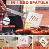 Set Barbacoa de Acero Inoxidable Herramientas Barbacoa Profesional - Utensilios Barbacoa Variado y Completo - para Hombres Mujeres Regalo - details 8