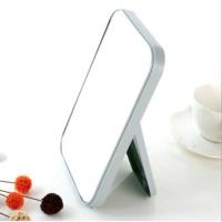 Espejo de maquillaje portátil plegable de escritorio para dormitorio de estudiantes, espejo pequeño de tocador femenino con espejo de princesa - details 2