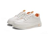 Zapatos Blancos Casuales para Niños y Estudiantes Nuevos Four Seasons de Cuero Malla Suela Suave - details 5
