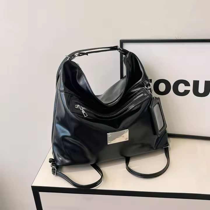 Salir, mochila, nuevo estilo, bolso de mano, estudiantes universitarios, bolso de mujer, gran capacidad, mochila, moda urbana, PU - 1