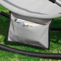 jardín Mecedora con reposapiés Tumbona ergonómica Negro OGS28-SCHx2 ES - details 73