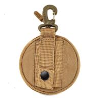 Monedero para hombre al aire libre, monedero de tela Oxford de doble capa para mujer, monedero multifuncional de Color sólido con cremallera, billeteras para exteriores - details 5