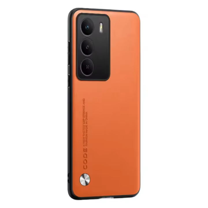 Funda de cuero PU de lujo para Realme 14X 5G, cubierta trasera de silicona mate, protección total a prueba de golpes para teléfono Realme14X. - 1