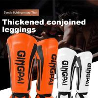 Kickbo Bo espinilleras Muay Thai artes marciales Sanda Wushu Protector de pierna Taekwondo tobilleras - details 4