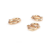 Cierre de latón color oro de 18K en forma de S y M para pulseras y collares, suministros para la fabricación de joyería, accesorios para bricolaje. - details 62