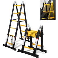 Escalera Telescópica de Aluminio Extensible, Antideslizante, Multiusos Carga de 150kg - details 75