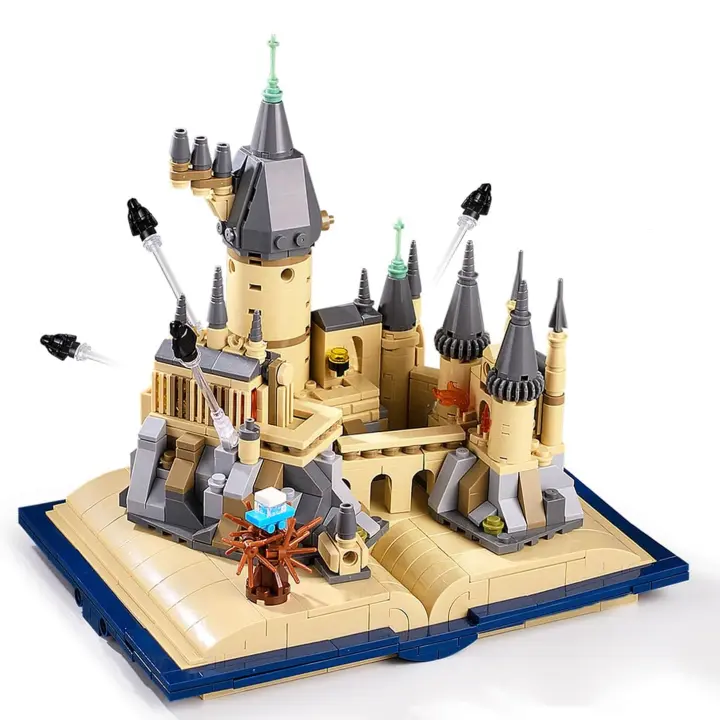 Set de Construcción de Castillo Harry Magic Juguete Creativo con Búho Kit de Exhibición Coleccionable para Adultos y Niños Juegos y Juguetes - 1