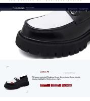 Zapatos de cuero de alta calidad para hombres, fáciles de usar para jóvenes, zapatos de vestir de gran tamaño y nuevo diseño de zapatos Oxford - details 6