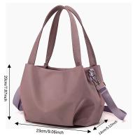 Bolsas de viaje de nailon para mujer, bolso de mano de alta calidad, de gran capacidad, impermeable, para fin de semana - details 8