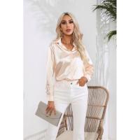 Camisa de satén para mujer, blusa de manga larga, nuevo estilo primavera/verano, ropa de mujer - details 65