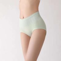 3 UDS Ropa interior menstrual a prueba de fugas de cintura alta sin costuras para mujer - details 3