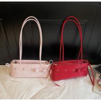 Bolso portátil con forma de palo francés, cinta con lazo Y2K, bolso de hombro con lazo, estilo francés coreano, bolso para axilas, trabajo - details 13