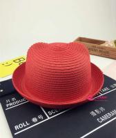Gorra para niños, decoración de orejas para niños de verano, sombrero de Panamá ppy para niño sólido - details 22