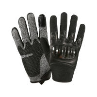 Guantes de Motocicleta de Cuero de Nivel 5 Ultrafibra de Silicona Carbono Transpirable Pantalla Táctil Antideslizante Tallas M, L, XL Cuidado de Manos - details 1