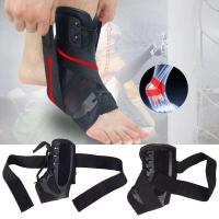 Estabilizador de soporte de tobillo deportes fútbol compresión ajustable hasta calcetines de protección de tobillo cirugía plástica - details 1