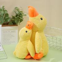 Juguete para perros pato amarillo nuevo 2025, La almohada calmante de patos suaves, Juguete de patos para perros con sonido de patadas para perros de interior (Amarillo) - details 9
