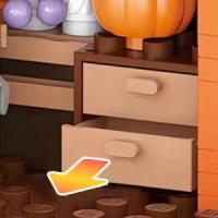 Halloween Creative Building Blocks Game, Halloween Hut, Ghost House, Pumpkin House, Decorative Brick Set, Toys, Birthday Party G - details 18