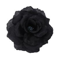 Flor de seda Artificial Rosa Negra para fiesta, boda, casa, oficina, decoración de jardín, bricolaje, 20 piezas - details 3