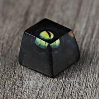 Novedad Keycap resina nieve montaña brillo a través de teclas abatibles contra el mal de ojo para teclado Cherry MX nical Gaming - details 5
