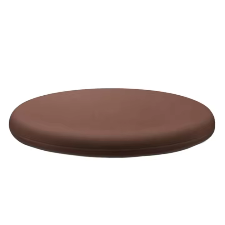 Cojín de asiento redondo grueso antideslizante, cojín de asiento elástico de Color sólido, cojín de silla suave de 30CM, decoración del hogar - 1