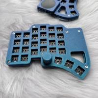 Kit De Teclado Dividido Dilema Max Pers. Cableado, Modo Único, Perilla Hot-swap, Mecánico Con Touchpad Para Ratón Simulado Y Interruptores Vial MX. Combina versatilidad, intercambiable, perilla de control y panel táctil, ideal para entusiastas y usuarios - details 5