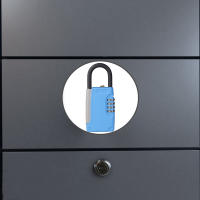 Caja de Cerradura con Llave Oculta para el Hogar Seguridad de Llaves de Garaje con Resetable - details 1