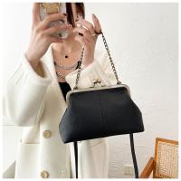 Nueva Bolsa de Concha 2025 Patrón de Lichi, Clip de Cadena, Bolso de Mano para Mujeres Sencillas - details 25