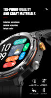 Relojes militares impermeables para hombres, pulsera inteligente con llamada, Bluetooth, para Android e iOS, 5atm - details 5