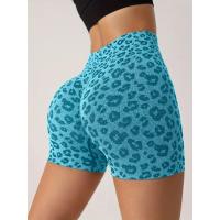 Pantalones cortos de yoga de cintura alta para mujer, mallas deportivas, que absorben la humedad, transpirables y elásticos - details 1