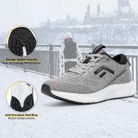 Zapatillas deportivas para correr para hombre, zapatillas ligeras y transpirables para pies hinchados, zapatos anchos, calzado de entrenamiento atlético - details 11
