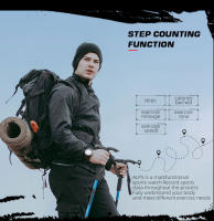 NORTH EDGE ALPS-reloj con brújula de fibra de carbono para hombre, Original, correa de nailon, resistente al agua hasta 50M - details 4