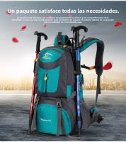 Mochila trekking 40l mujer multifuncional montañismo gran capacidad impermeable al aire libre senderismo mochila - details 7