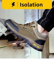 Botas de Seguridad para Hombres Resistentes a Agujas de Trabajo Botas Protectoras - details 7