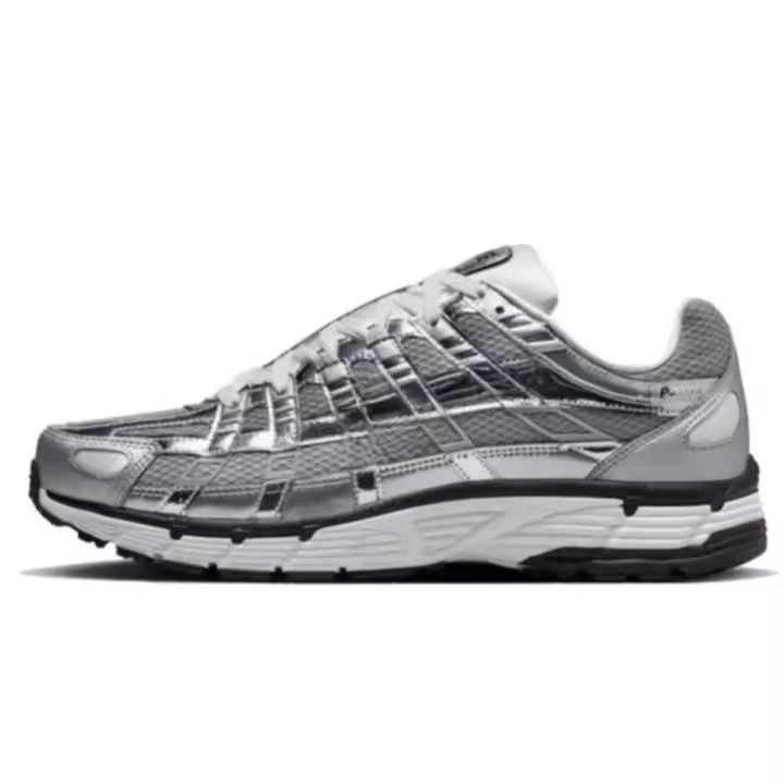 Zapatillas Deportivas Plateadas Puros Blancos, Azules, Duraderas, de Malla, Transpirables para Hombre y Mujer - 1