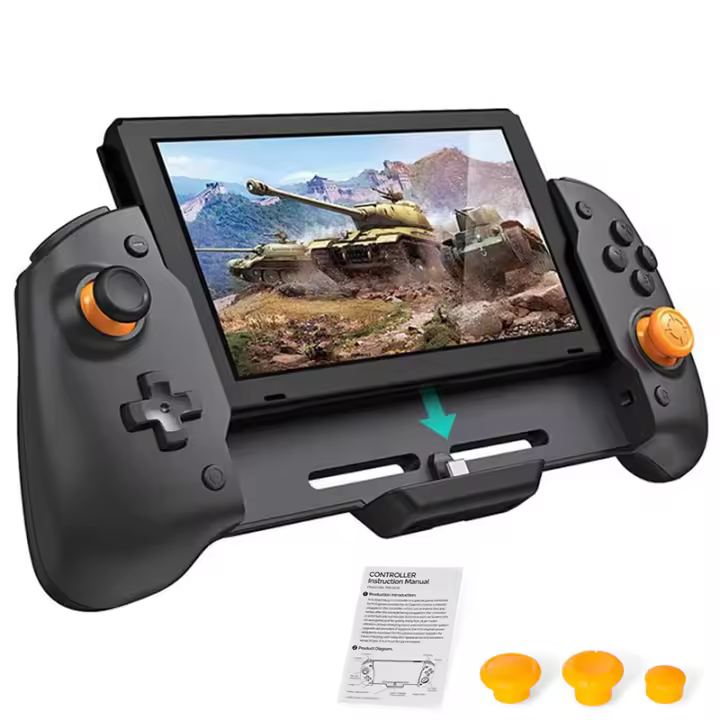 Controlador Nintendo Switch Handheld Joycon Vibración Doble Motor Giro Incorporado de 6 Ejes - 1