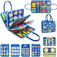 Juguete creativo para bebé, tablero educativo sensorial, actividad de mano, aprendizaje temprano, divertido para bebés y niños pequeños, 1 Juego - details 15