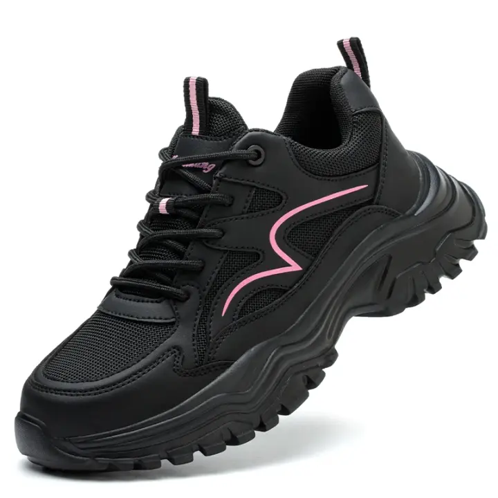 Zapatos de Seguridad Transpirables y a Prueba de Puncturas Zapatillas de Trabajo para Hombres - 1