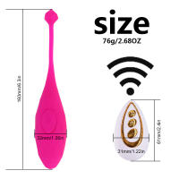 Vibrador Bluetooth Control Remoto App para Mujeres Estimulador de Clítoris Juguete Sexual Masajeador de Vagina y Punto G de Kegel Bola - details 7
