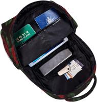 Mochila Ligera con Patrón de Flores y Rosas Rosas Bolsa de Viaje Informal para Hombre y Mujer - details 4