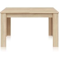 Mesa de Comedor Extensible Diseño Rectangular Danna Acabado en Blanco Artik y Roble Canadiense - details 16