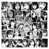 Pegatinas de Anime Japonés Horror Tomie 50PCS para Niños Diario de Viaje Estación de Motor Refrigerador Pared nbyinto Marca Desnormales Productos - details 0