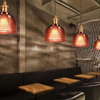 Luces colgantes de cristal E27, soporte creativo, luz de Haning para comedor, dormitorio, mesita de noche, Bar, Cafesuspension, luminaria de decoración - details 5