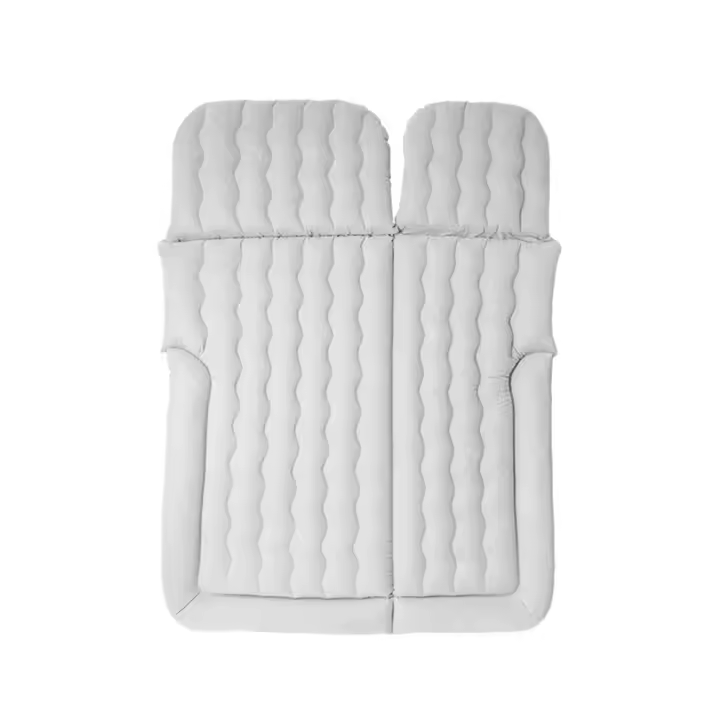 Colchón inflable para viaje en coche, cama de aire para SUV, Camping, asiento trasero con bomba y 2 almohadas - 1