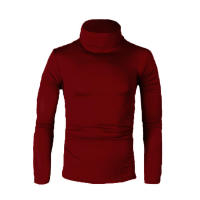 Suéter de punto Base para hombre, suéter delgado de doble solapa informal, Color sólido, nuevo, Otoño e Invierno - details 5
