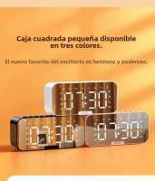 Shake Caliente Modelos Reloj Sonido Bluetooth Inalámbrico AI Inteligente Reloj Despertador Gran Volumen Dormitorio Escritorio Comisario - details 11