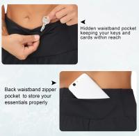 Pantalones cortos deportivos Lo de cintura alta de secado rápido para mujer, ropa deportiva para gimnasio, Yoga, correr,ciclismo - details 3