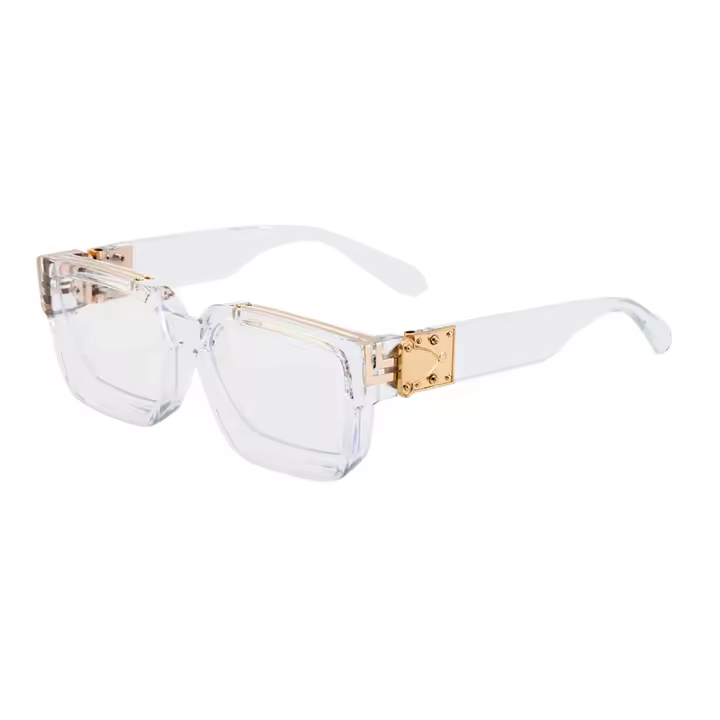 Gafas de sol Moda para hombre Gafas de sol con montura cuadrada de tendencia Gafas de moda para mujer - 1