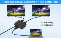 Navceker 4K HDMI Splitter Amplificador de Audio con HDR para PS4, Apple TV, XBox, PS5 - details 2